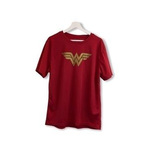 Wonder Woman Red Gold Top